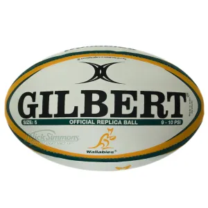 Gilbert Wallabies Australian Rugby Union Replica Ball size 5