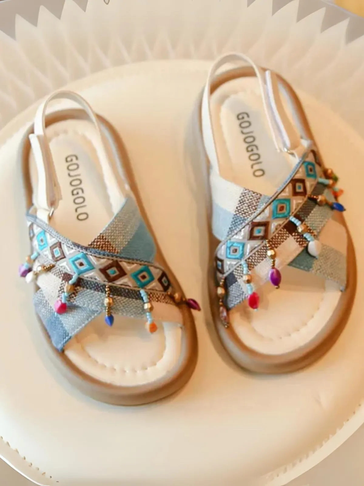 Girls Boho Style Sandals By Liv and Mia