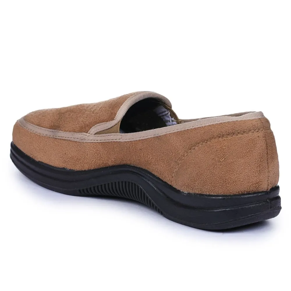 Gliders (Beige) Casual Slip on Shoes For Men 3070-65 By Liberty