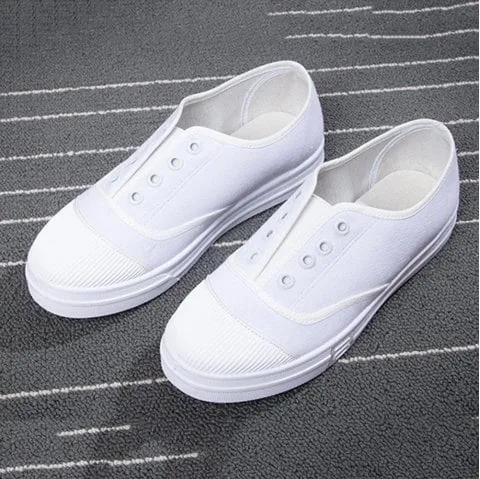 Graceful Casual Women Canvas Flat Shoes