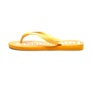 Havaianas Logomania Slippers Rubber Orange Colour For Men