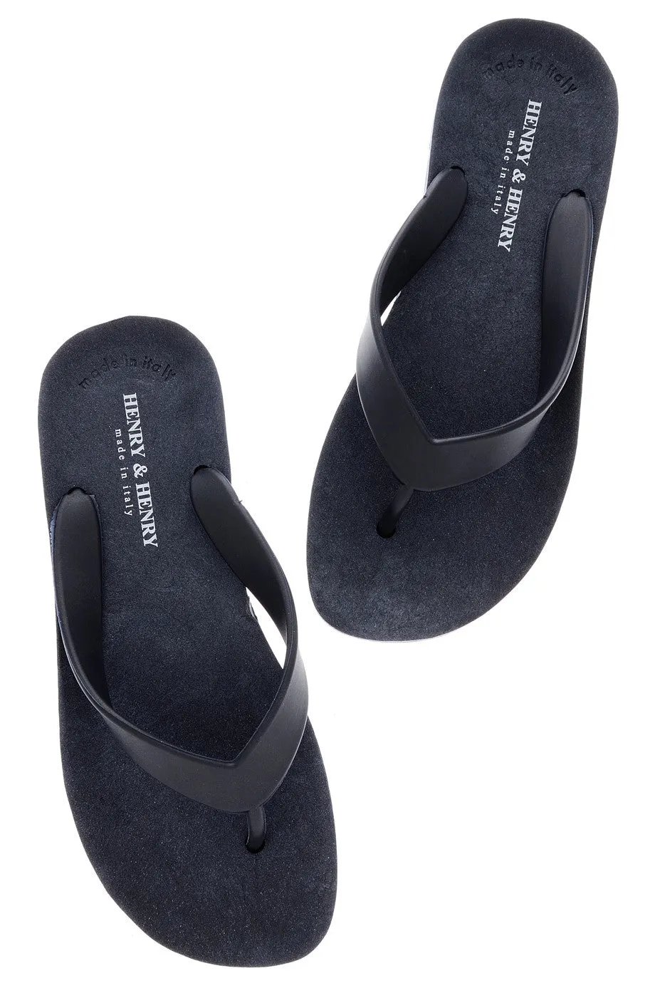 HENRY & HENRY FLIPPER Navy Blue Flip Flops