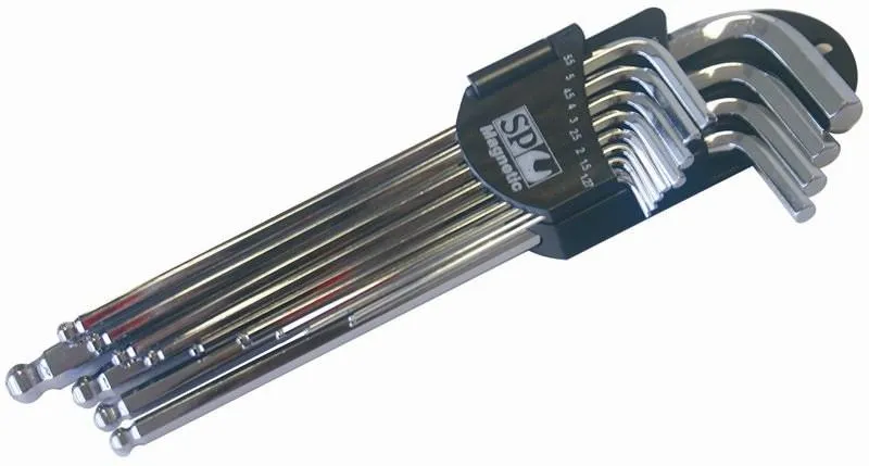 Hex&#x20;Key&#x20;Set&#x20;Metric&#x20;13pc&#x20;Ball&#x20;Drive&#x20;-&#x20;Magnetic