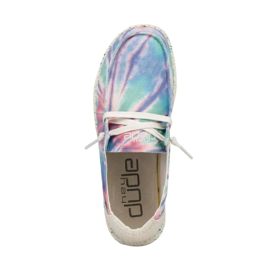 'Hey Dude' Women's Wendy Tie Dye - Rose Candy