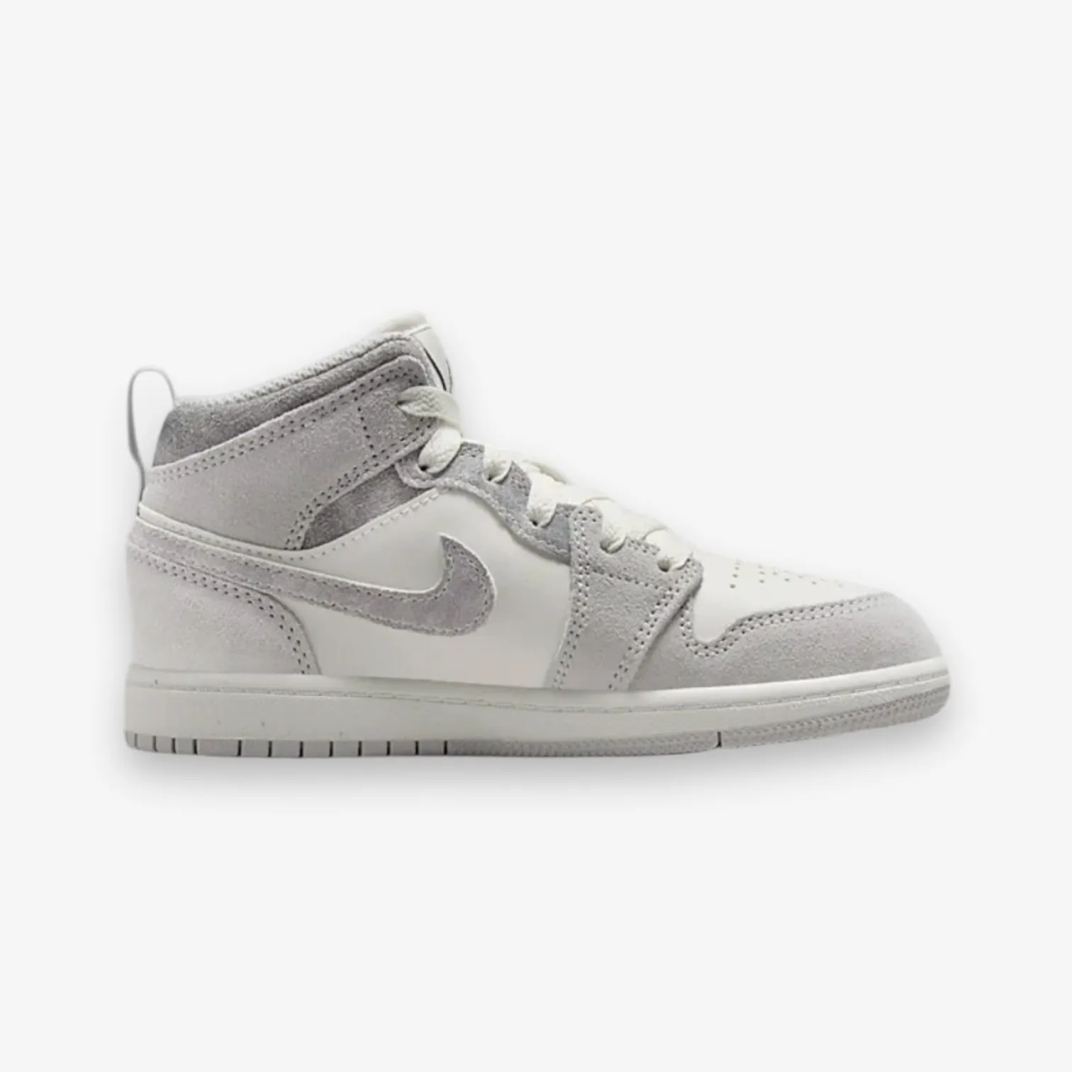 Jordan 1 Mid SE (PS) Neutral Grey Smoke Grey Sail FQ8087-002