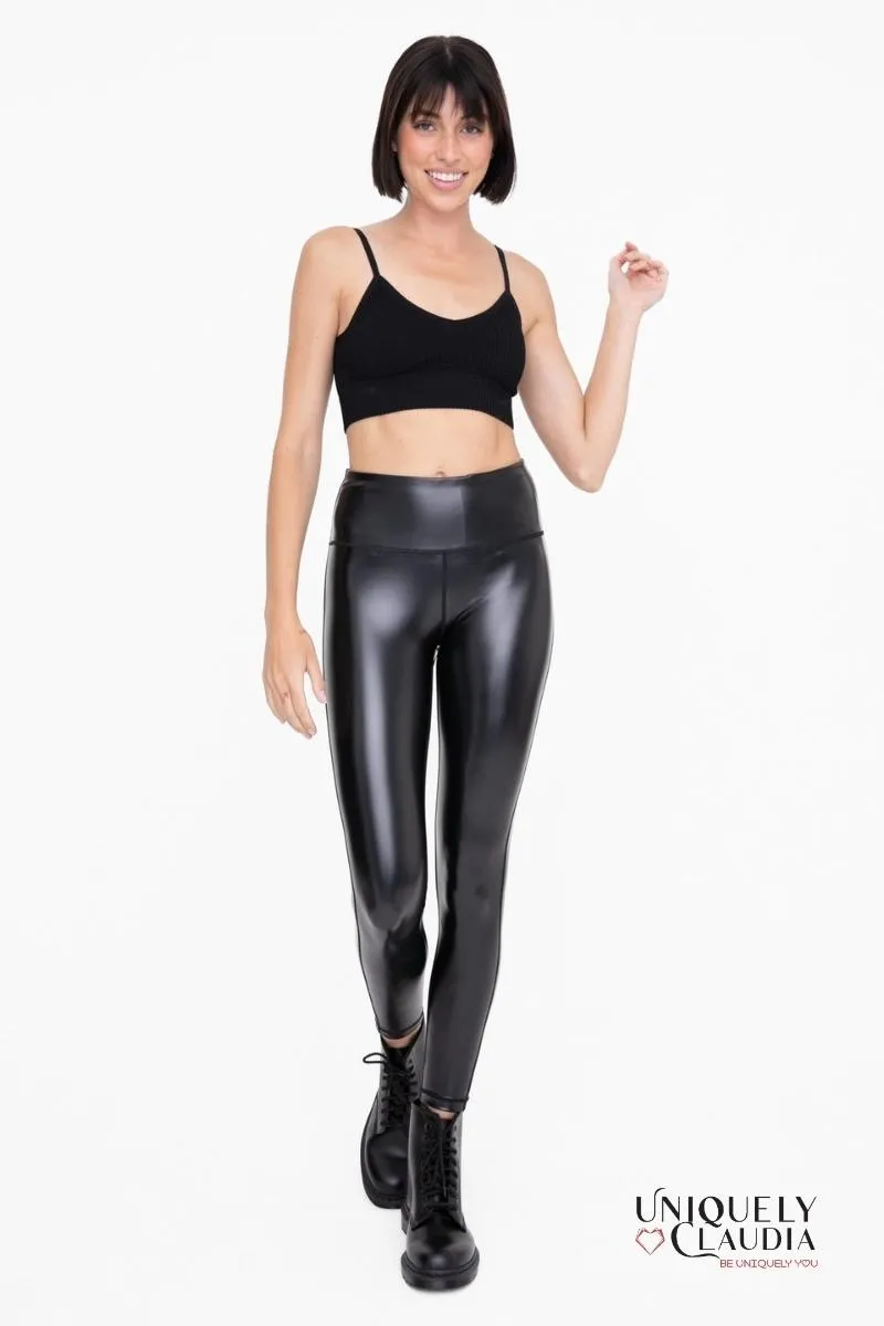 Joyce High-Waisted Liquid Leggings