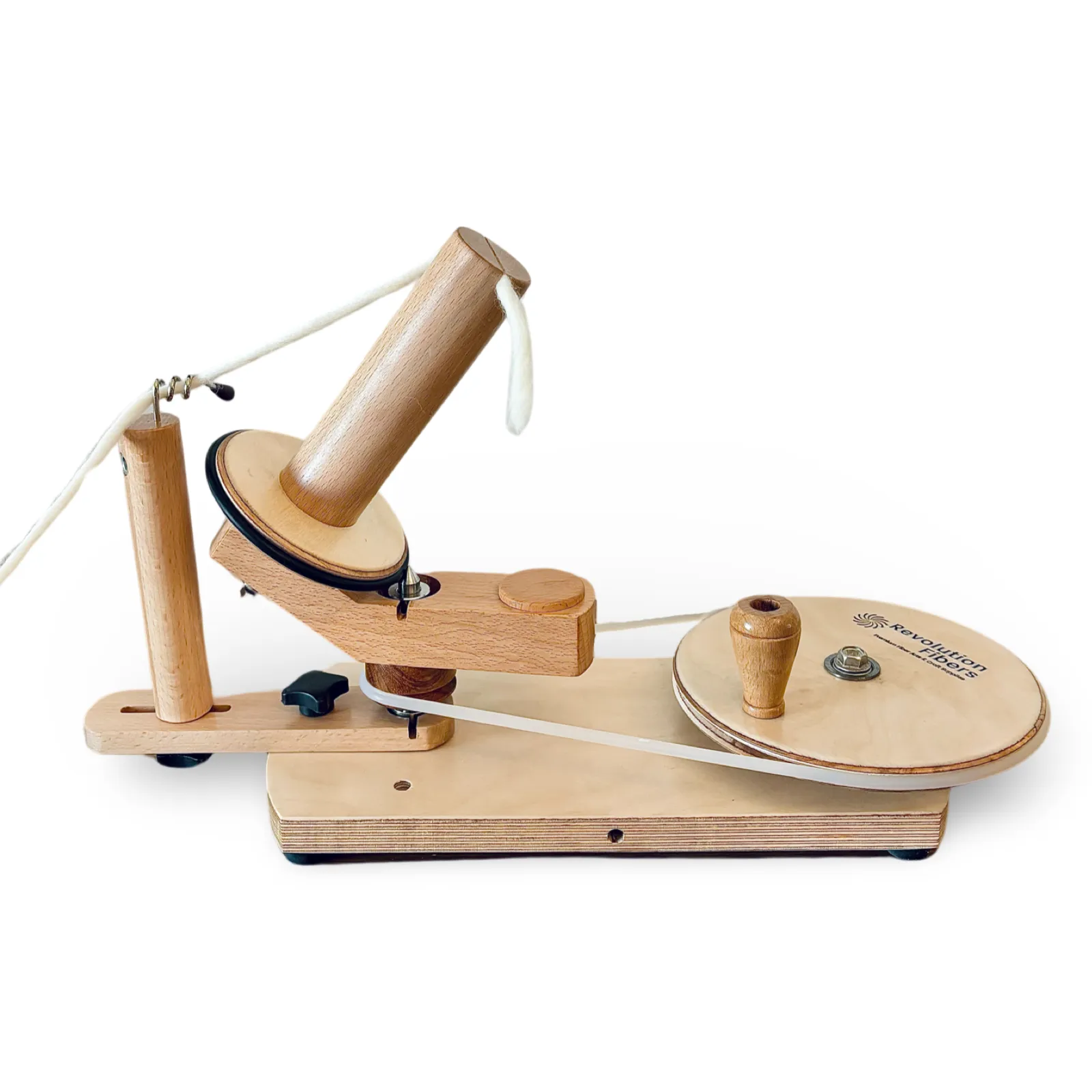 Jumbo Yarn Ball Winder | Professional Grade | Hardwood Maple - 17 oz. Capacity