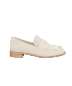 June - Square Toe Penny Loafers