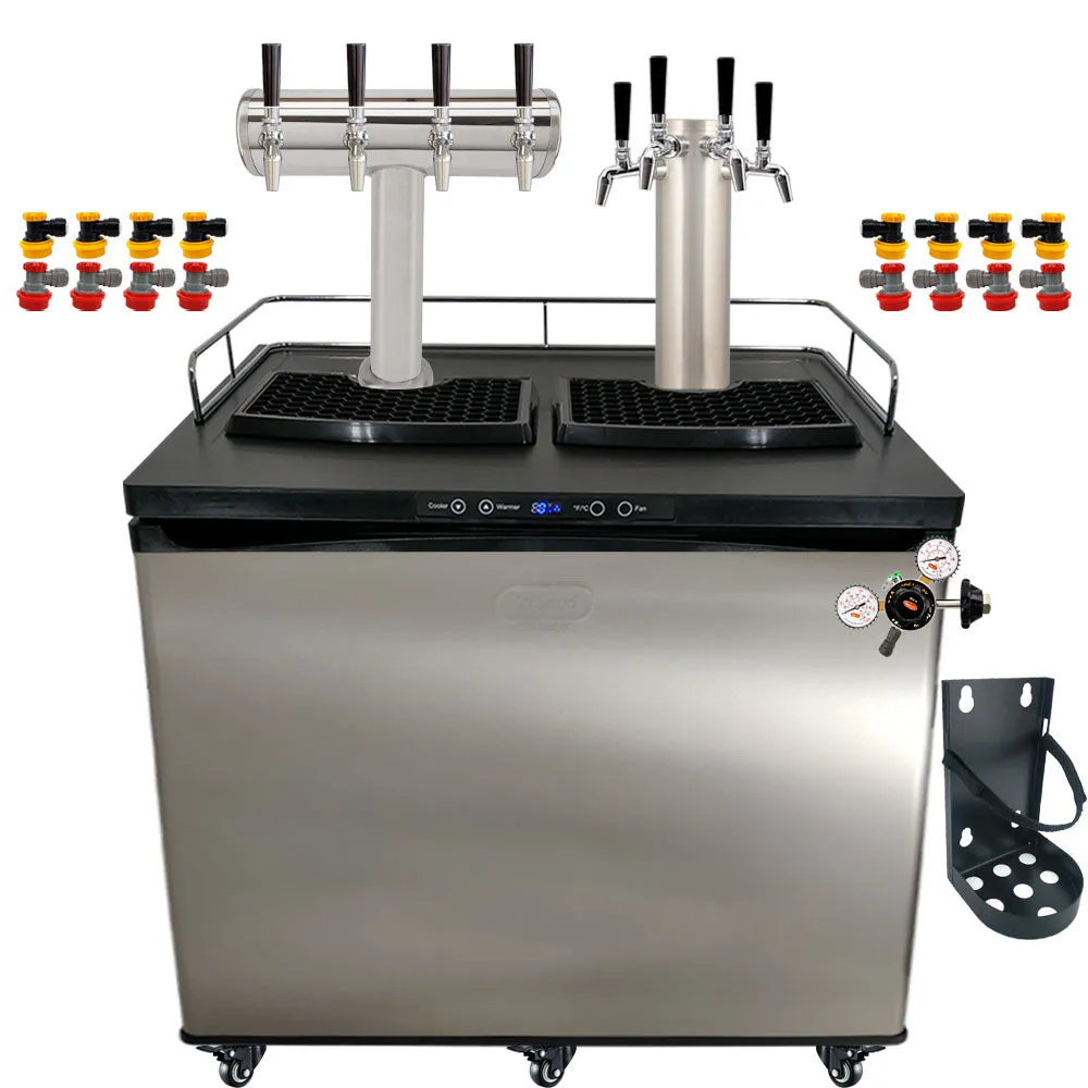 KegLand Series X Plus Kegerator Homebrew Bar Kit