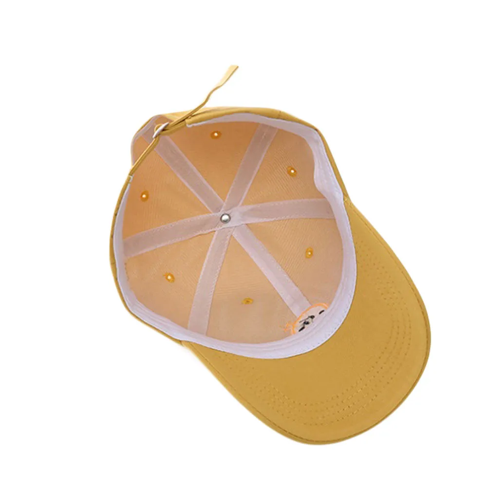 Kids Boys Girls Smile Baseball Cap Low Profile Cotton Hat Adjustable Size YZI0159