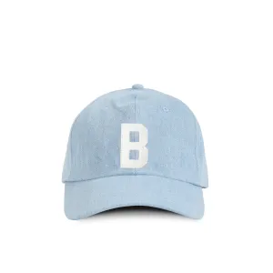 Kids Letter B Baseball Hat Denim