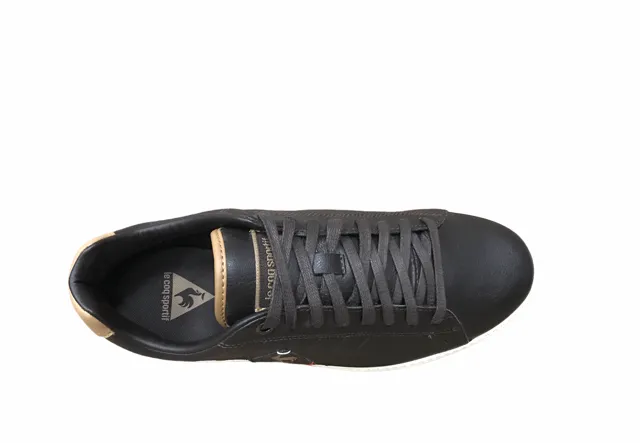 Le Coq Sportif scarpa sneakers da uomo Courtcraft S Leather 1720283 liquirizia