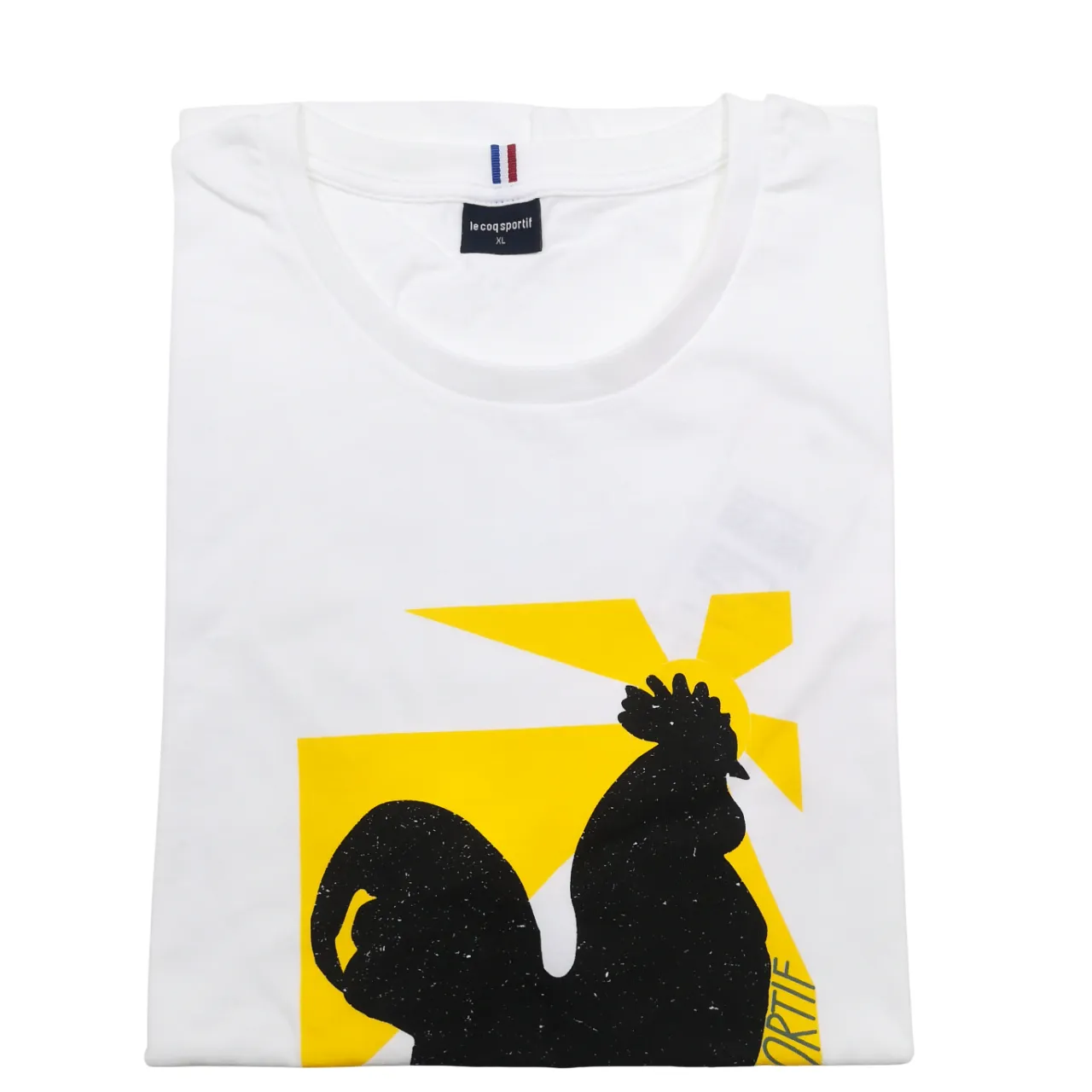 Lecoq Sportif Saison Optical White T Shirt