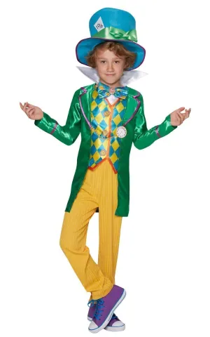 Mad Hatter Deluxe Costume for Tweens - Disney Alice in Wonderland