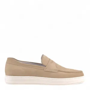 Magno Taupe Slip-Ons