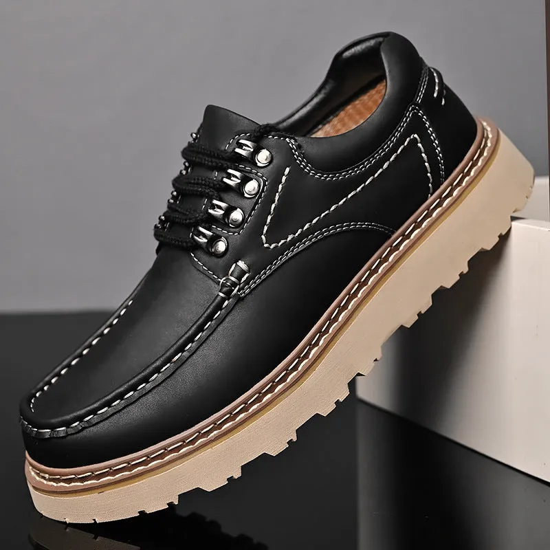 Men's Versatile Casual Genuine Leather Shoes