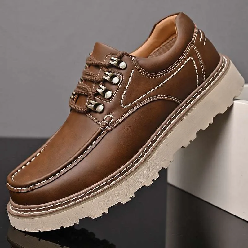 Men's Versatile Casual Genuine Leather Shoes