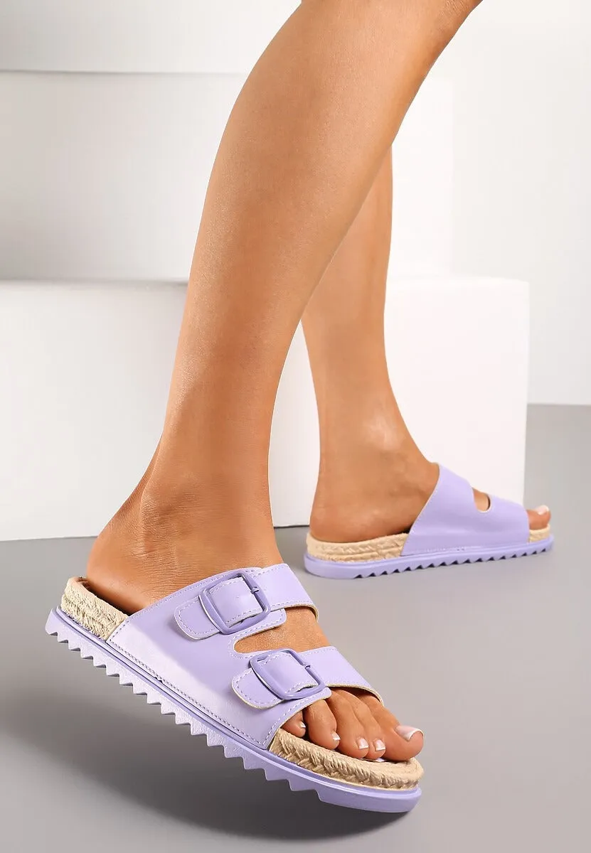 Nancy Summer Sliders - Lilac