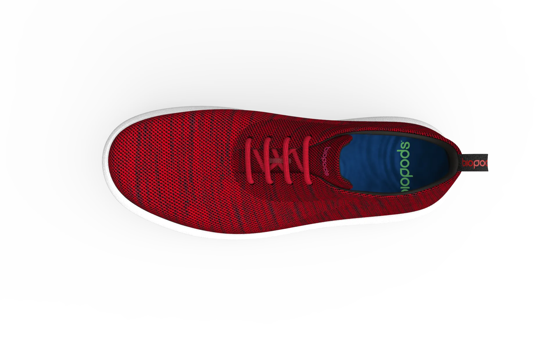 Narrow Classic Sneakers - Red