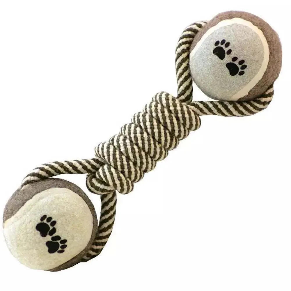 Natural Ball Tug Toy