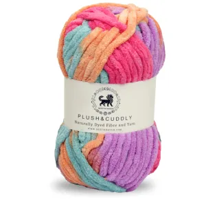 NESTNHAVEN, Wool, Plush & Cuddly, Chenille Yarn Supersoft Knitting Wool Ball, (1 Ball/100 Gram Each) Multi Colour Ball Suitable for Craft, Babywear, Baby Blankets, 5 Bulky, Shade no - NNHB014