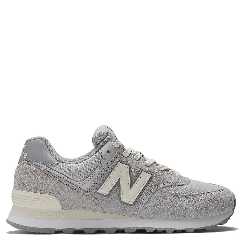 New Balance 574 in Concrete with Angora and Grey 002