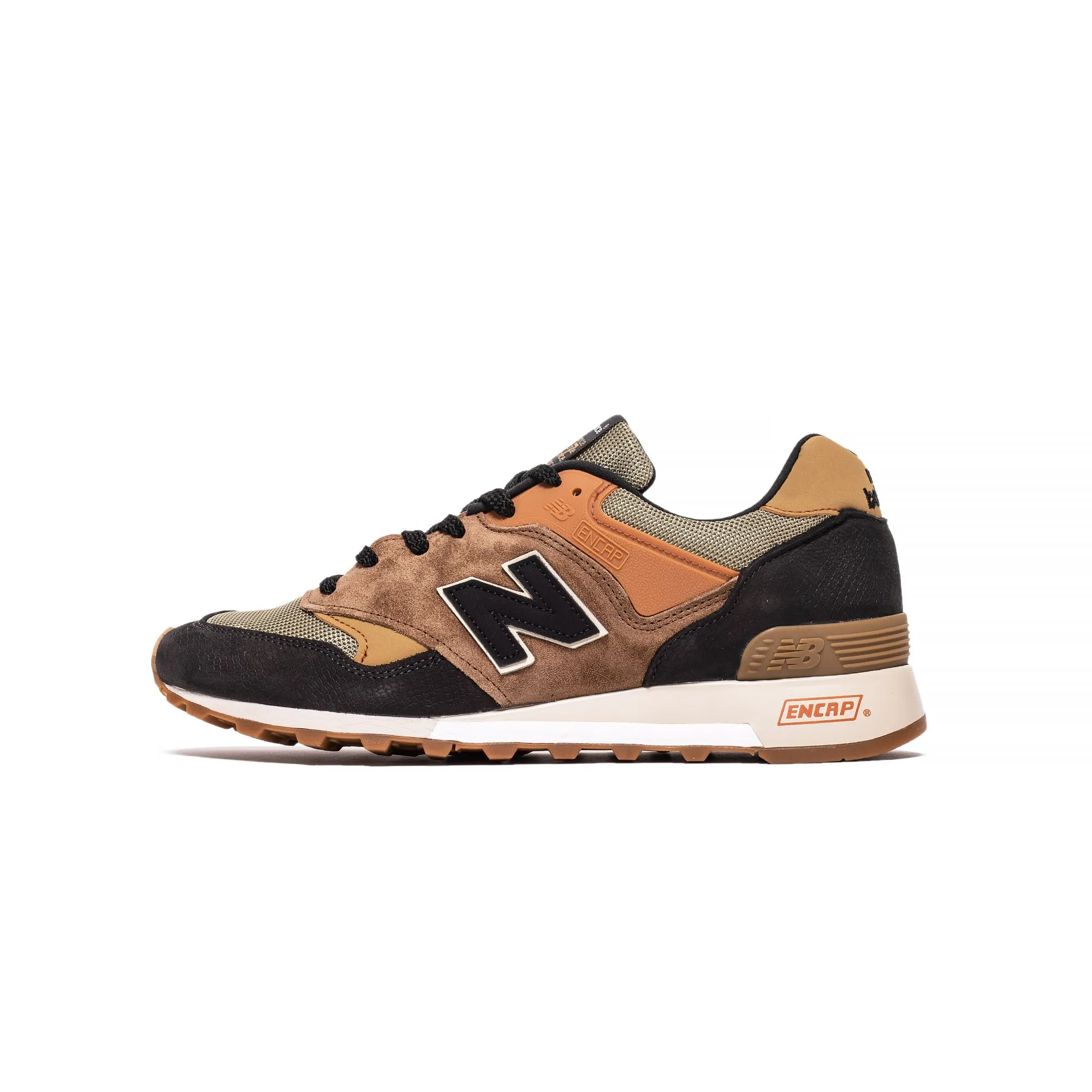 New Balance Mens Made UK 577 Shoes 'Ermine/Kelp/Glazed Ginger'