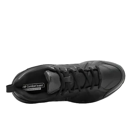 New Balance Men's Slip Resistant MX608AB5 Sneaker - Black