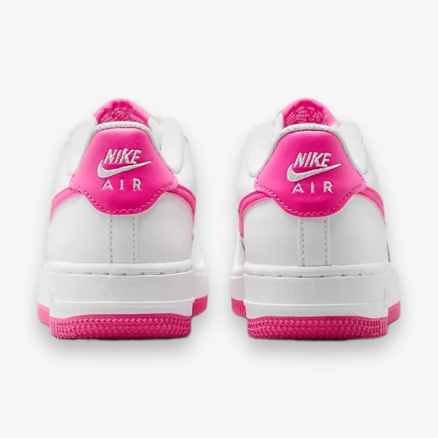 NIKE AIR FORCE 1  GS WHITE/LASER FUCHSIA FV5948-102