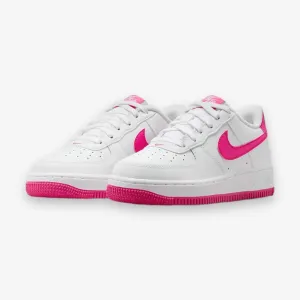 NIKE AIR FORCE 1  GS WHITE/LASER FUCHSIA FV5948-102