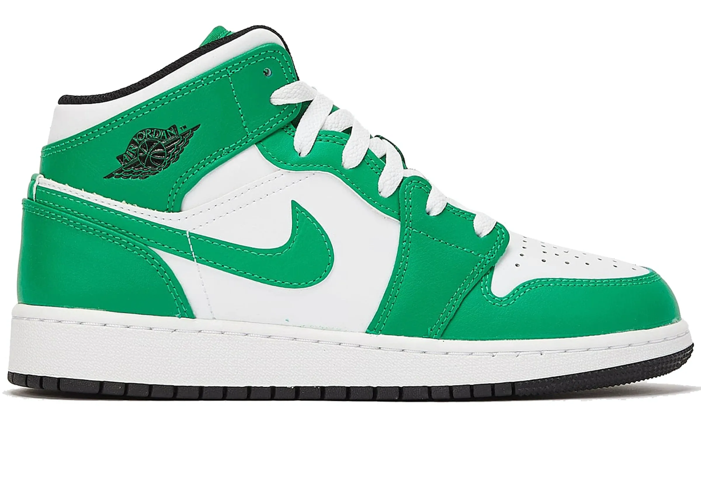 Nike Air Jordan 1 Mid Lucky Green (GS) Women's