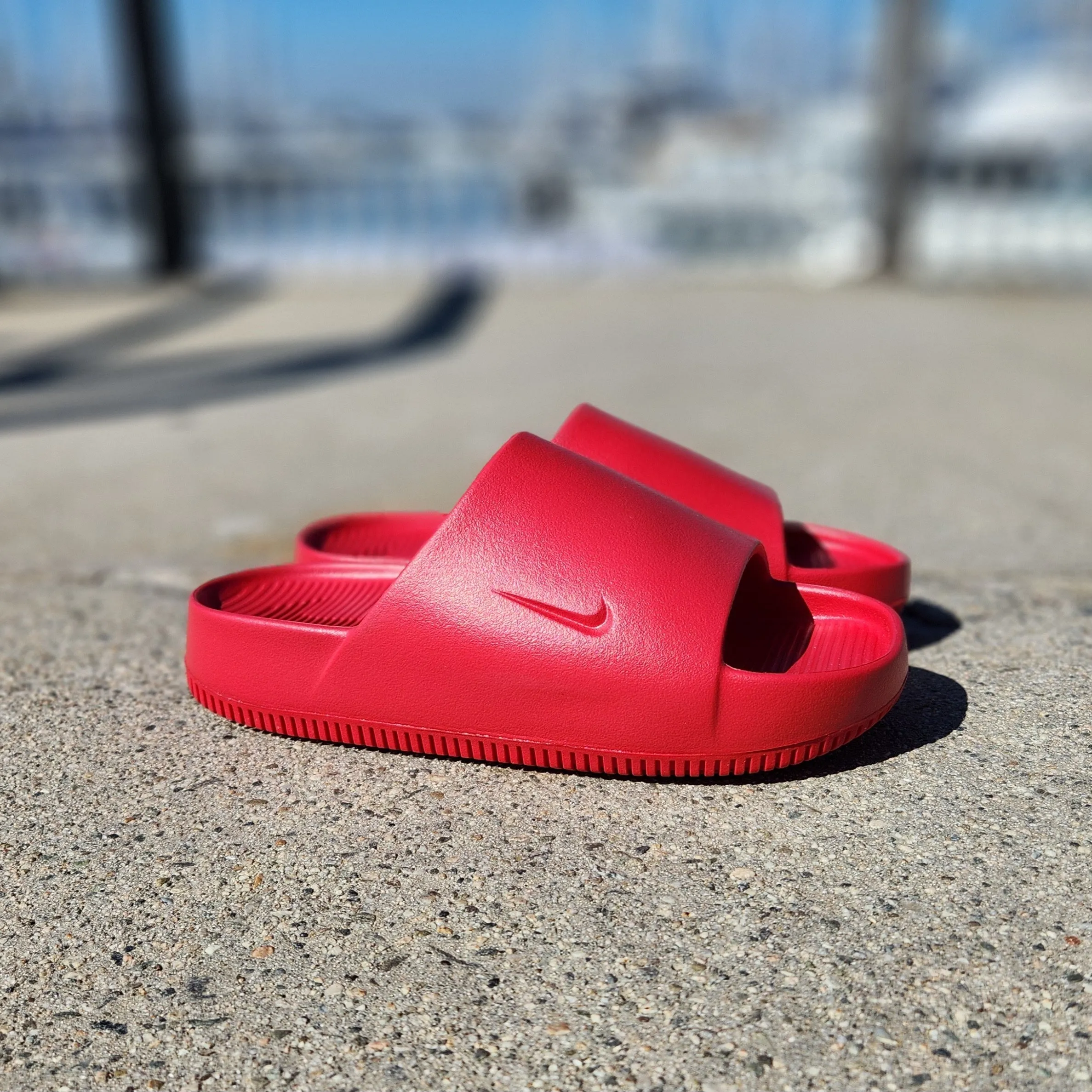 Nike Calm Slides 'RED OCTOBER'