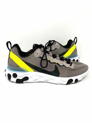 Nike React Element 55 Premium  Men's Gray ATHLETIC  Shoe Size 9 Sneakers