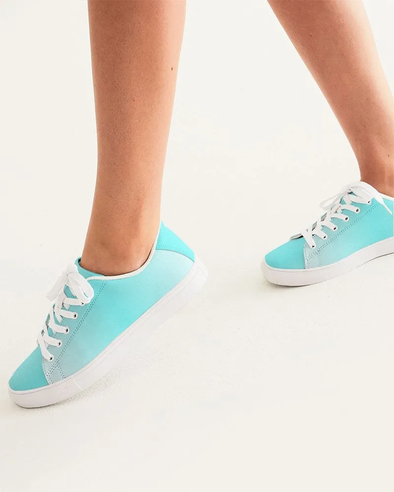 Ocean Blue Ombre Sneakers