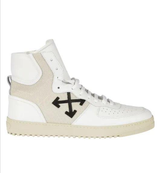 Off-white Cross Hi-top Sneakers