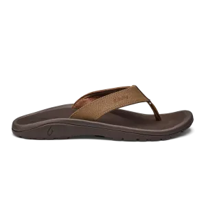 Olukai Ohana Mens Tan Dark Java