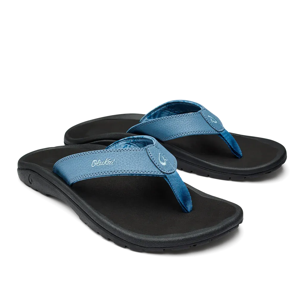 Olukai Ohana Mens Vintage Blue Black