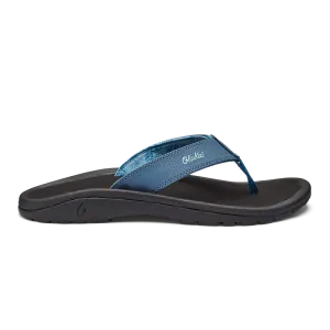 Olukai Ohana Mens Vintage Blue Black