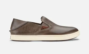 Olukai Women's Pehuea Leather Shoe/Espresso