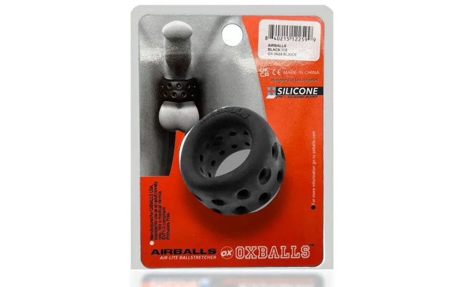 Oxballs Airballs Air-Lite Ballstretcher Black Ice