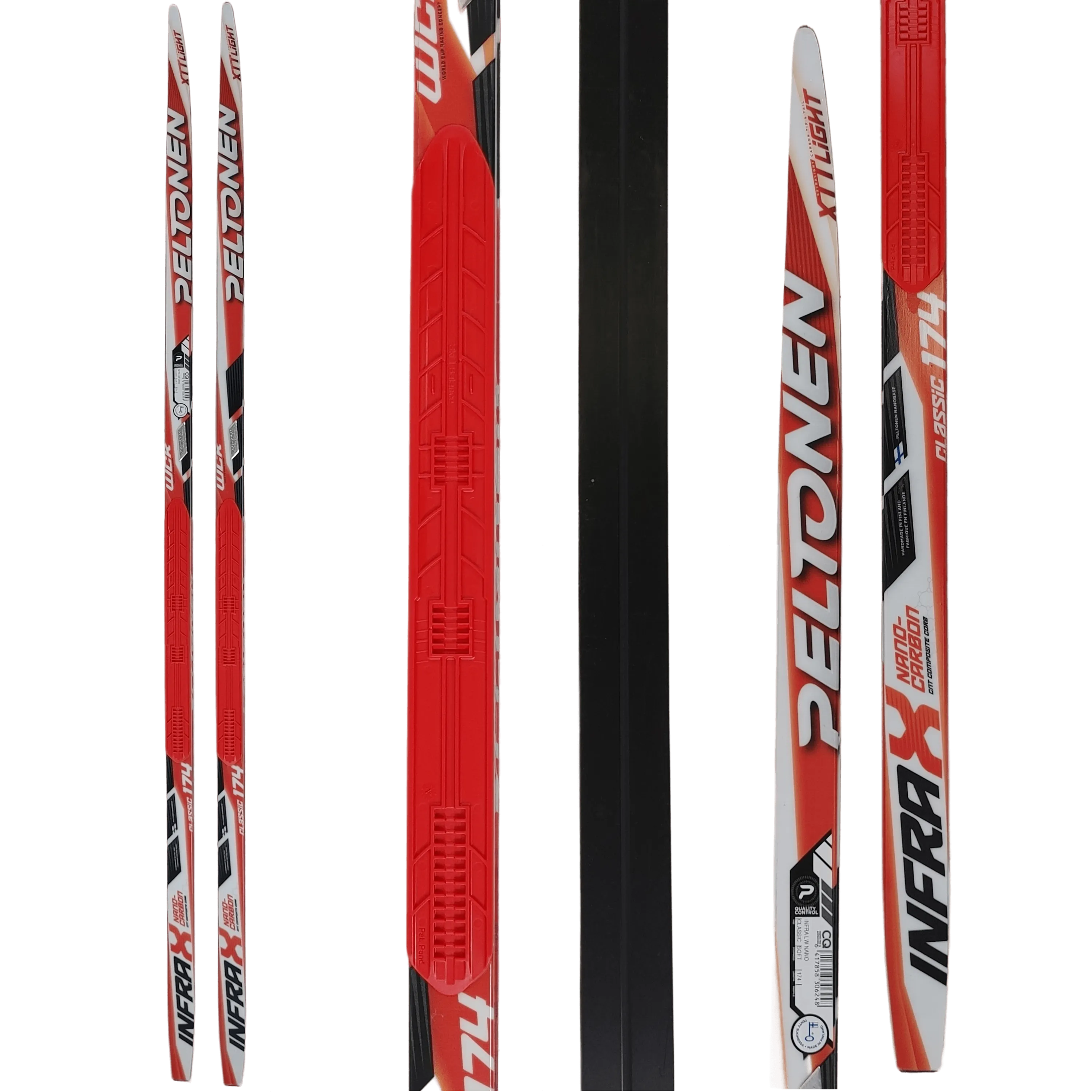 Peltonen INFRA NANO LW 174cm Soft Flex 2013 Classic Skis CLEARANCE