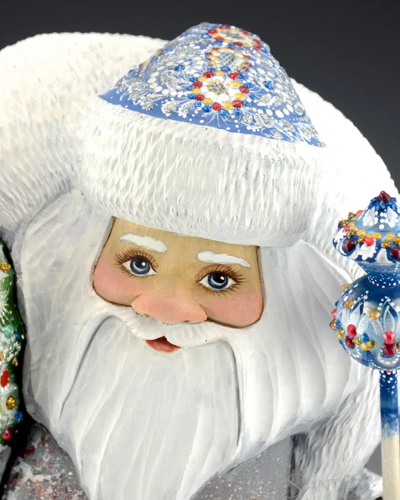 Perfectly Peaceful Christmas Eve Russian Santa