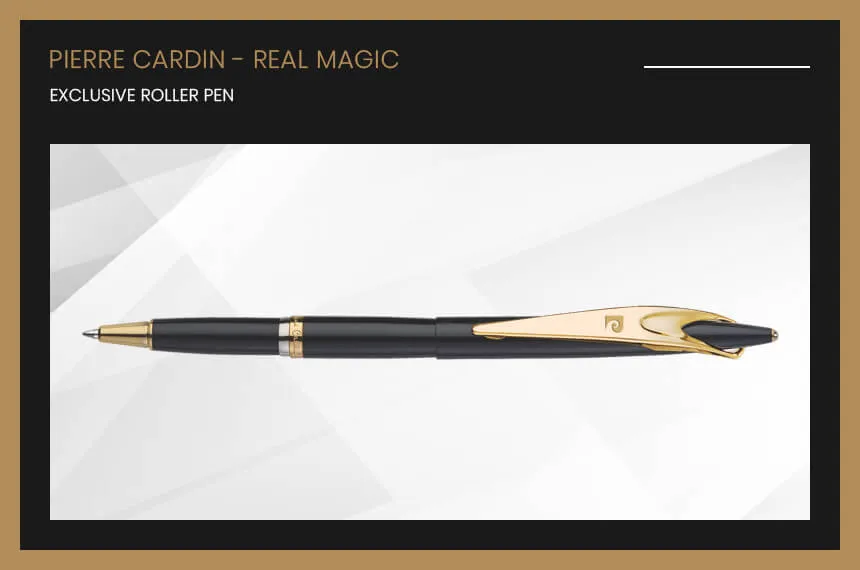 PIERRE CARDIN REAL MAGIC ROLLER PEN | METAL BOX |