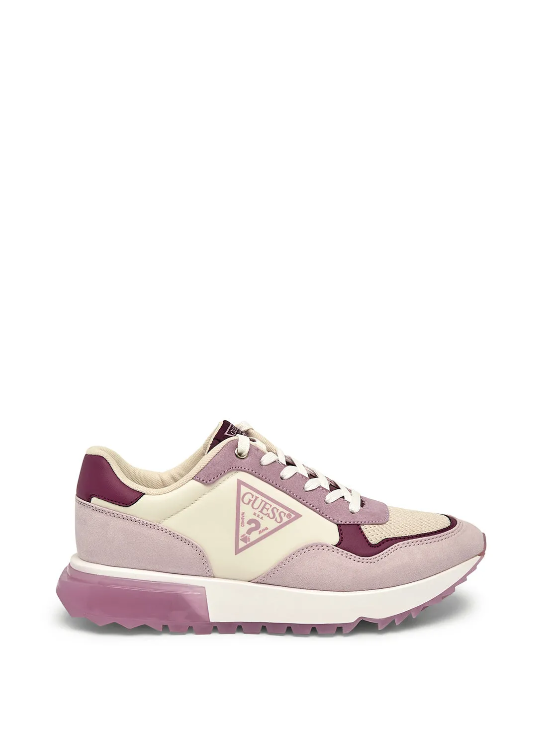 Pink Melany Logo Low Top Sneakers