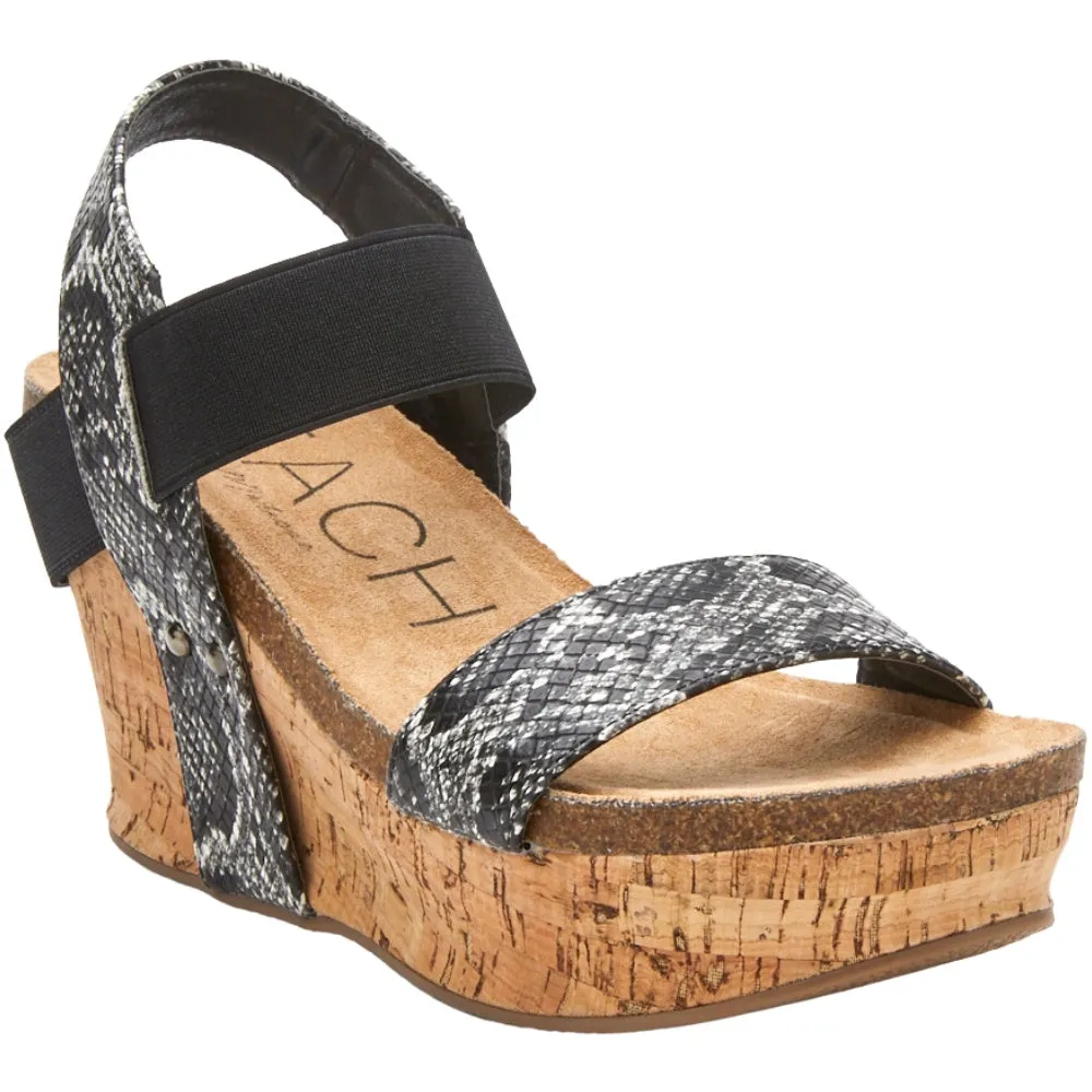 Point Break Snake Wedge Sandals