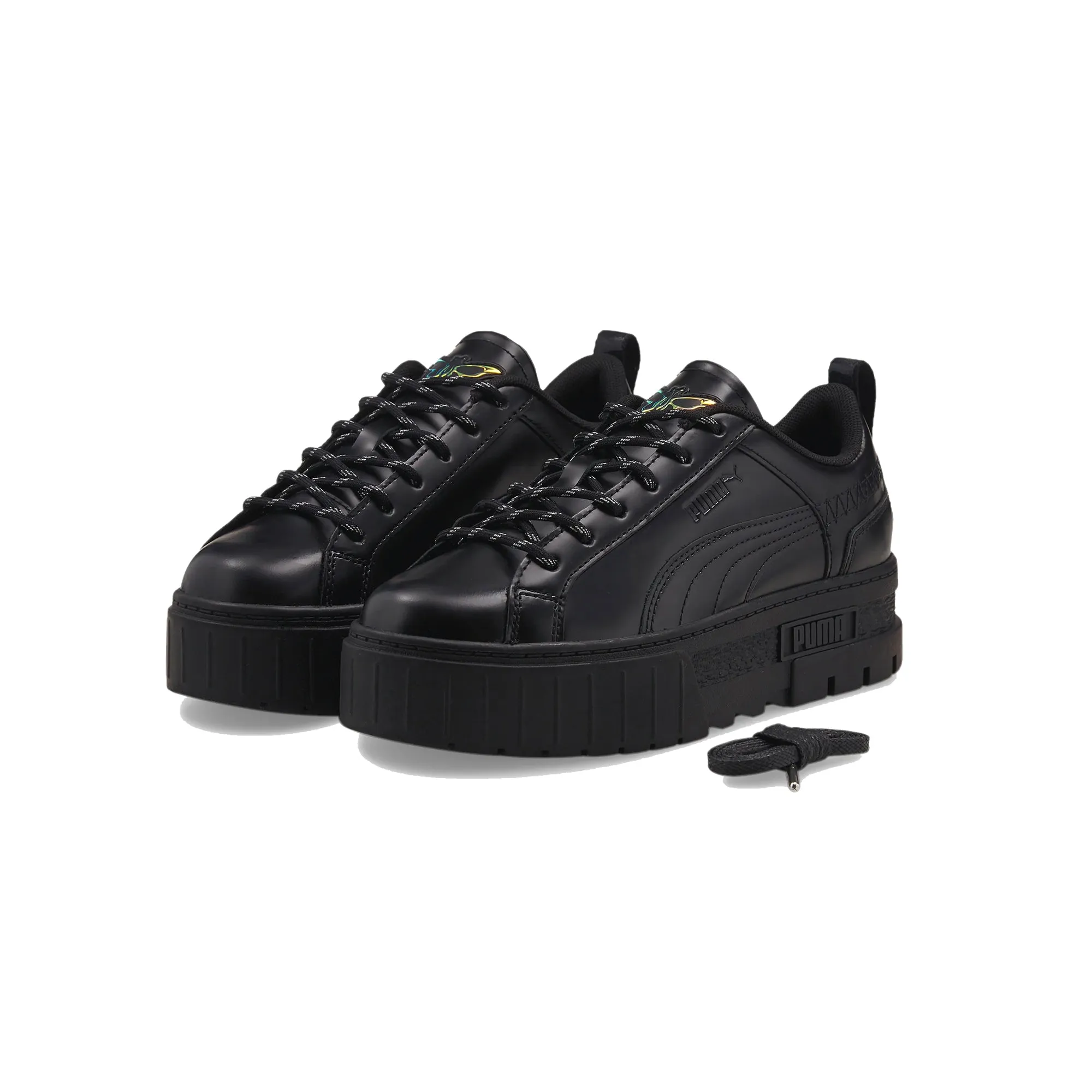 Puma x Dua Lipa Womens Mayze Flutur 'Puma Black'