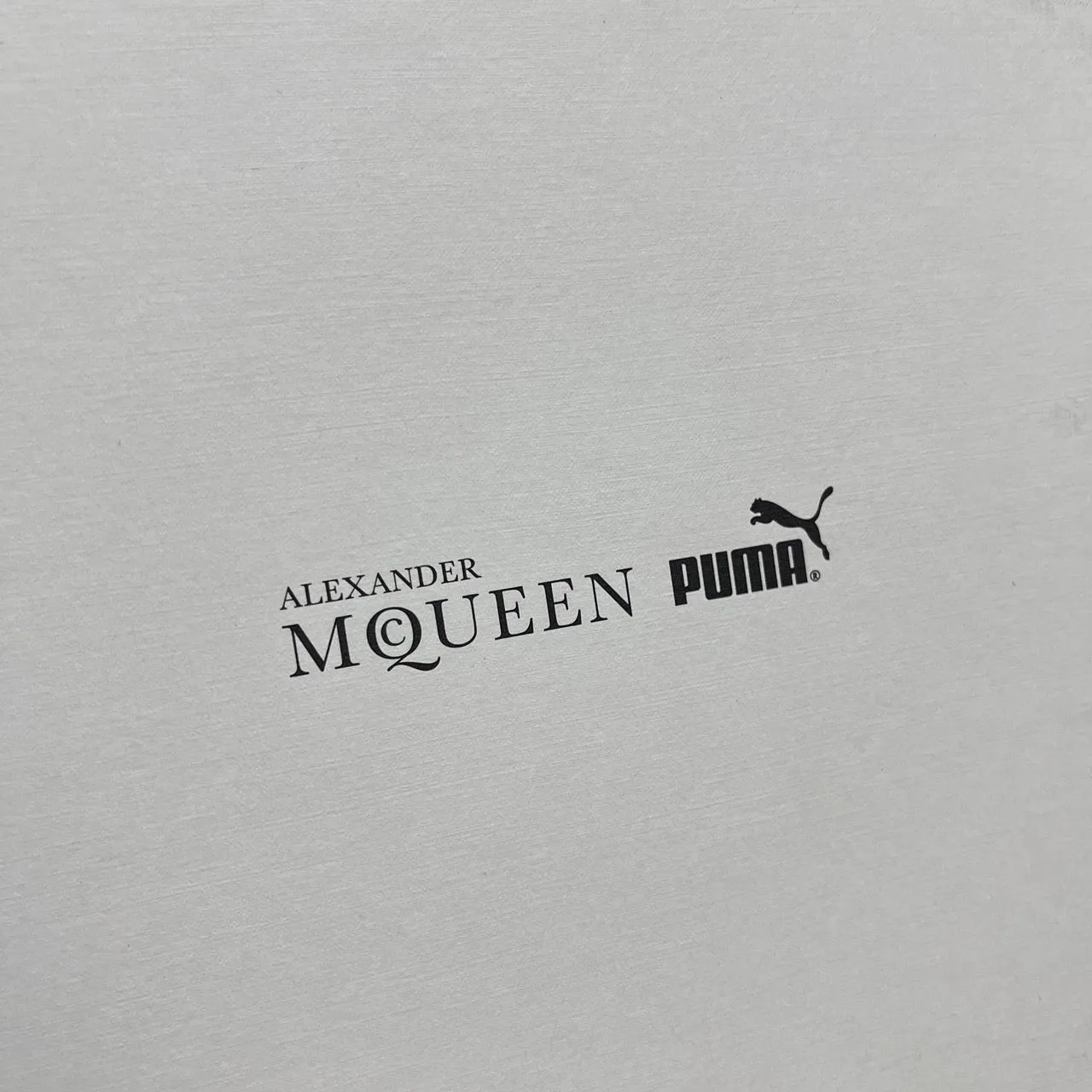 PUMA×Alexander McQUEEN プーマ アレキサンダーマックイーン 13AW Joust Lo III シルバーメタリックレザースニーカー 12350