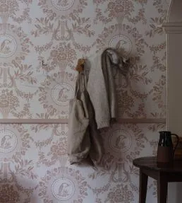 Purnon Wallpaper by Farrow & Ball Pointing / Setting Plaster