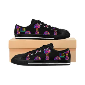 Rainbow Skull Shroom Men's Sneakers