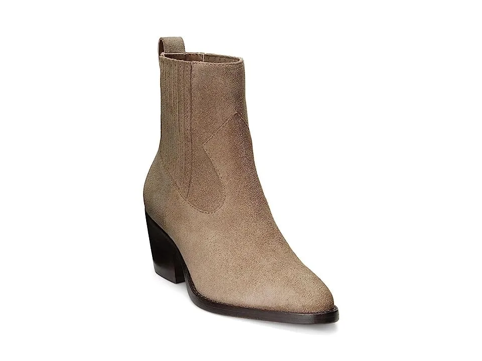 RALPH LAUREN - Pointed Toe Leather Booties